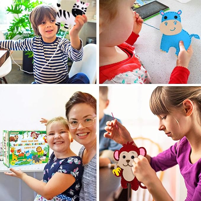 CiyvoLyeen Kids Sewing Kit Crafts - Image 6