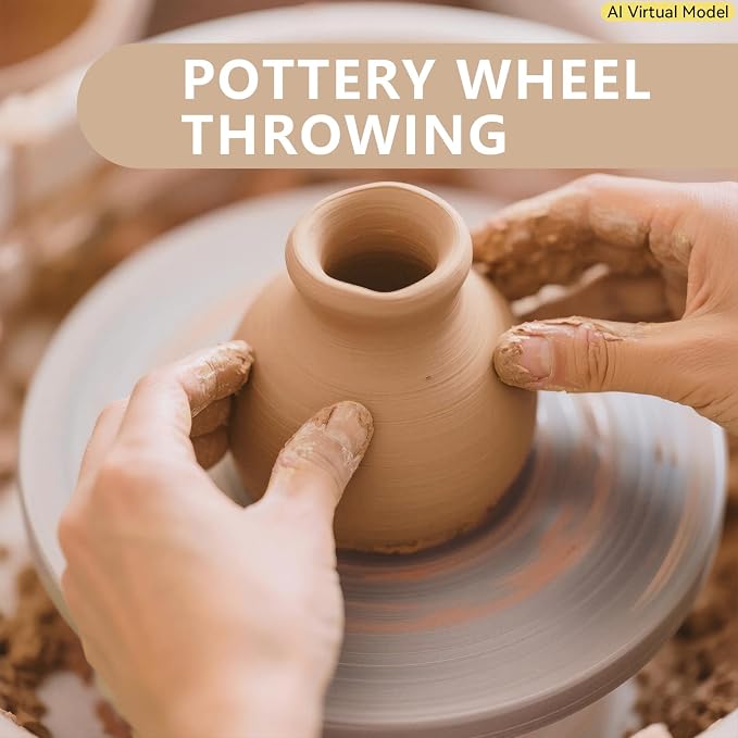 VIBRATITE 10LB Air Dry Clay, Wheel Throwing, DIY Crafts, Classroom Art Projects - Image 3