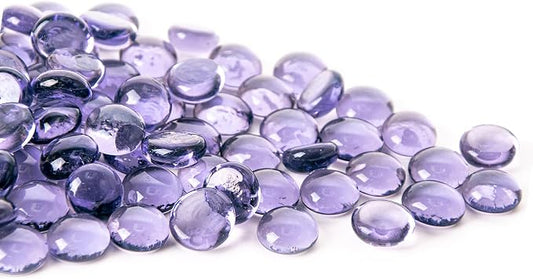 Meschett 50PCS Mini Glass Gems by MESCHETT