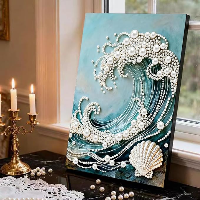 GEMFAMILY 5D Diamond Art Pearl Painting Kits - Image 2