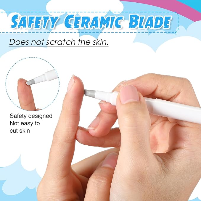 2 Pcs Ceramic Blade Cutter Pen, DIY Diamond Painting Release Paper Craft Knife - Image 5