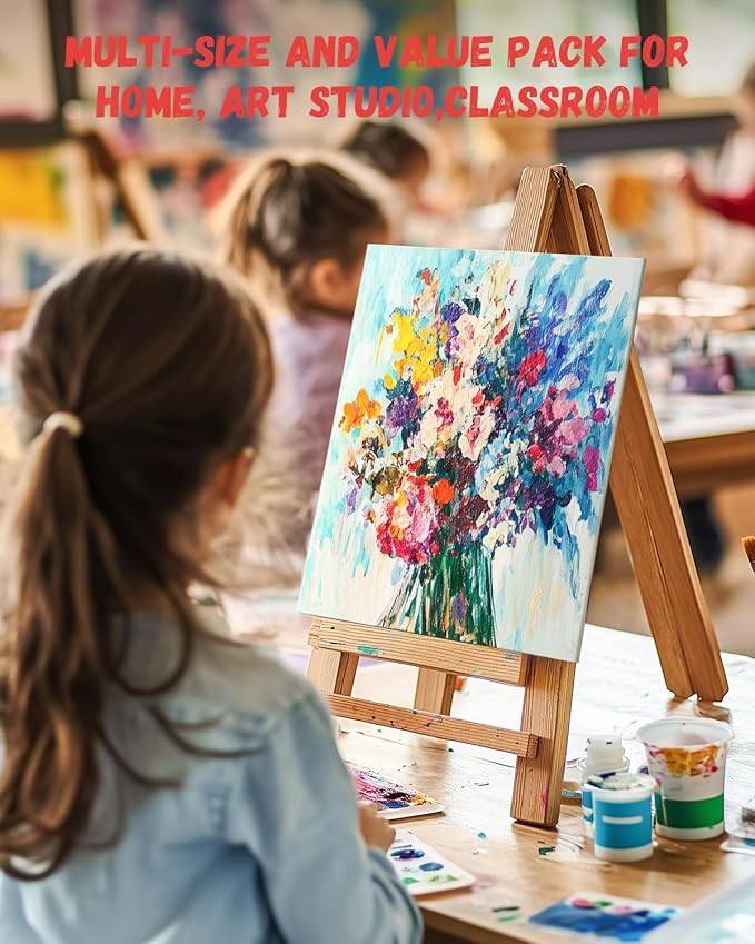 Simetufy 30Pcs 9x12Inch Canvas Boards - Image 9