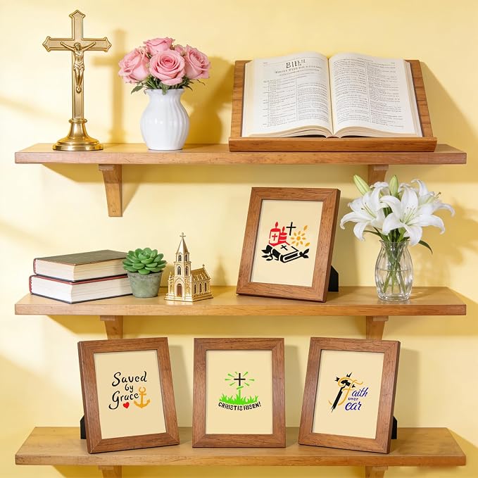 72 PCS 3x3 Inch Religion Christian Stencils - Image 9
