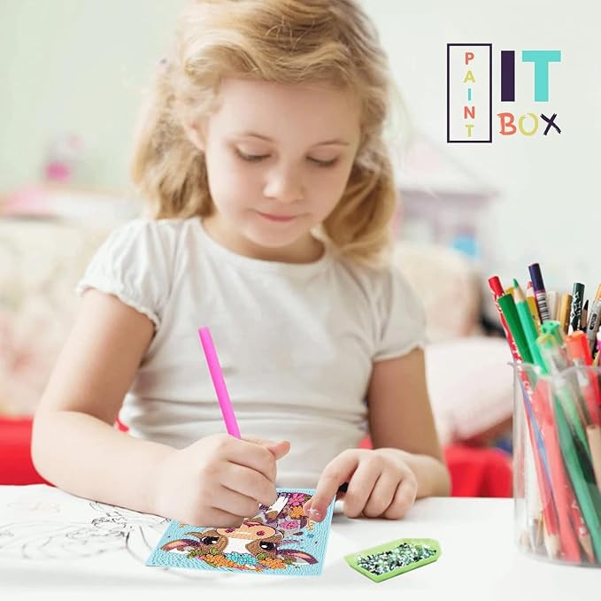 Acelii 6 Pack 5D Cartoon Diamond Painting Kits - Image 4
