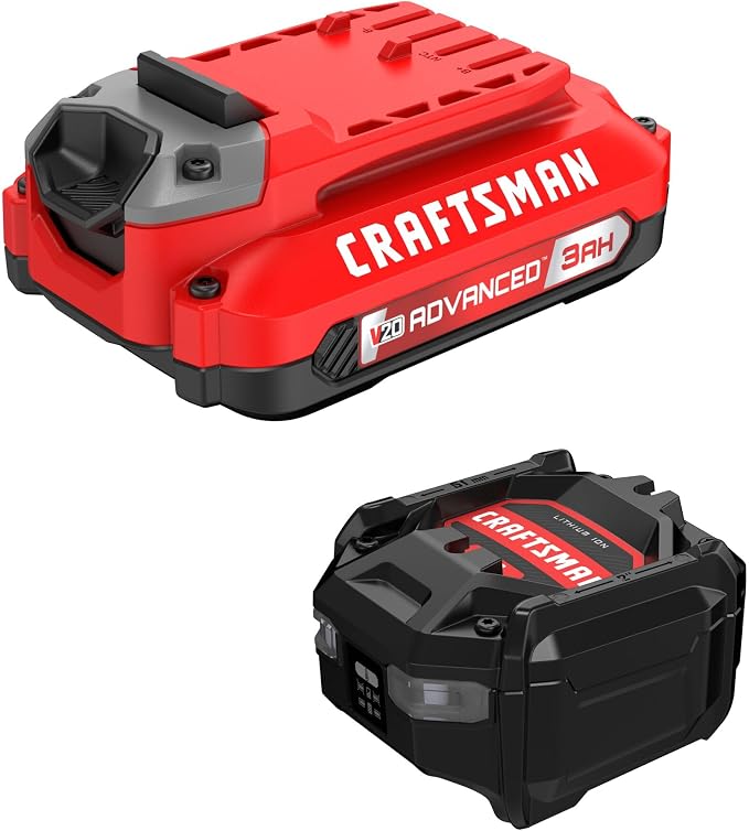 CRAFTSMAN V20 3 Ah Advanced Battery Starter Kit, Includes V20 Battery and by CRAFTSMAN