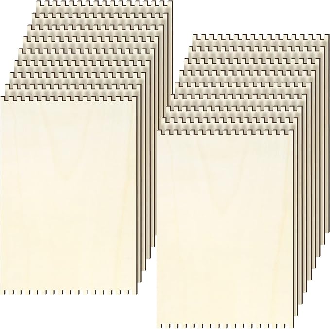 Minatee 100 Pcs Beginners Wooden Loom Notched Weaving Loom Basket Weaving Tools by Minatee