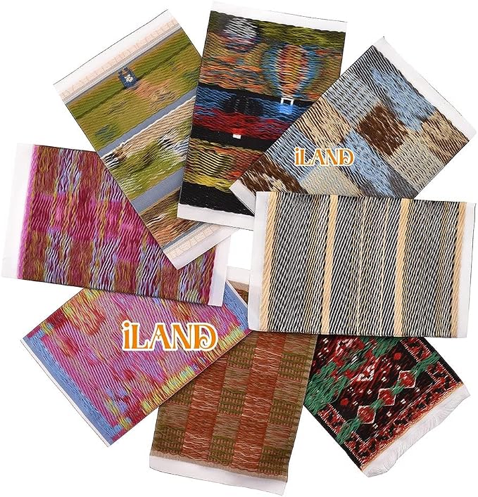 iLAND Miniature Dollhouse Accessories Vintage of Carpet - Image 8