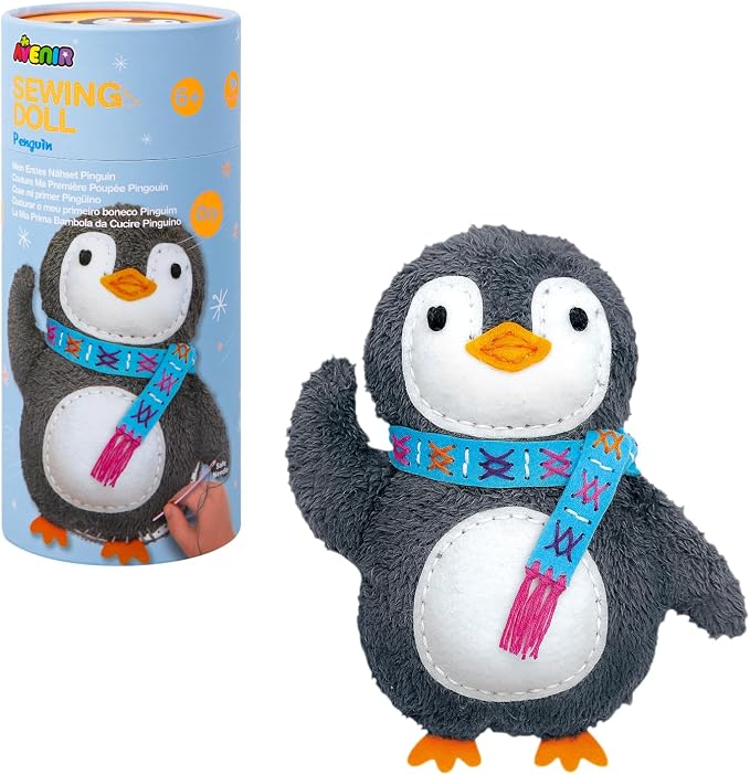 Avenir My First Sewing Kit for Kids Ages 6-8 Beginners | Learn to Sew Stuffed by Avenir