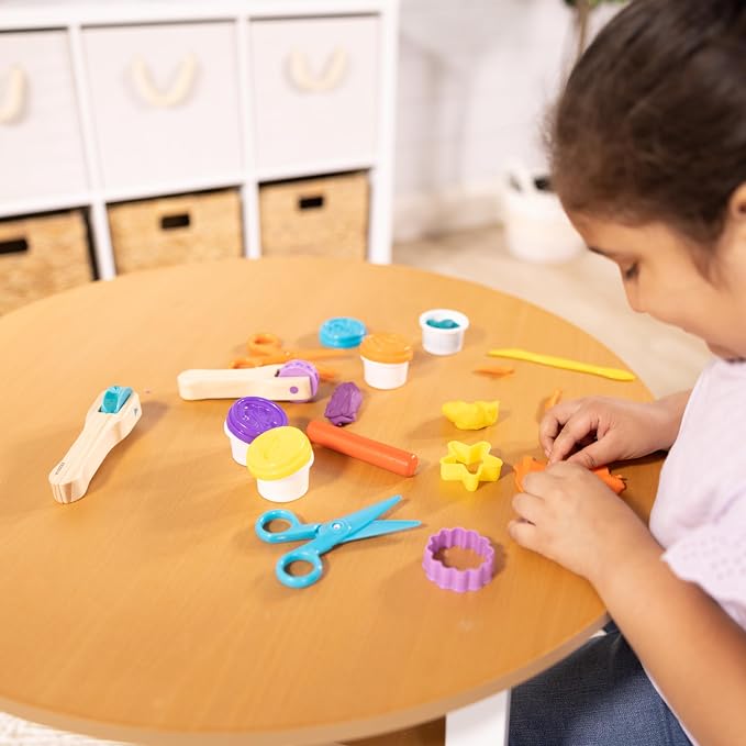 Melissa & Doug Created by Me! Cut, and Roll Modeling Dough Kit - Image 5