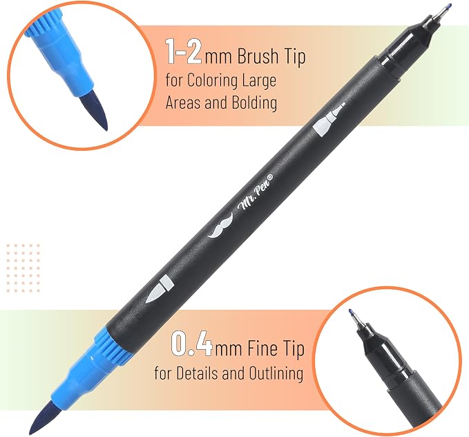Mr. Pen- Dual Tip Brush Pens - Image 3