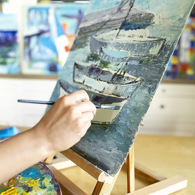 GOTIDEAL Canvases for Painting, 18x24 inch of 5 Pack, Professional Primed White - Image 4
