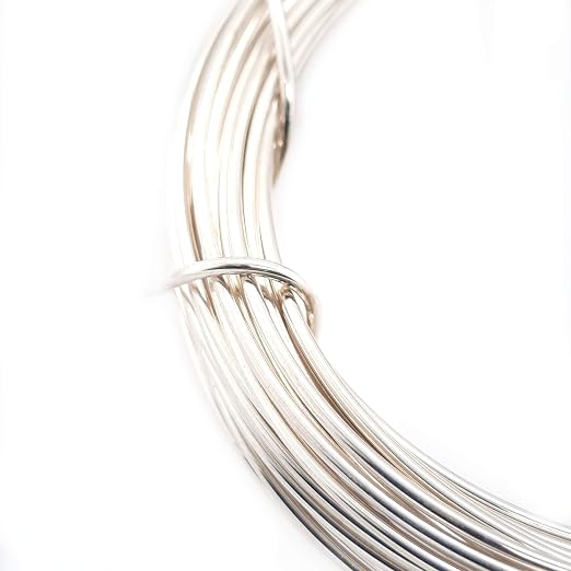 CRAFT WIRE 20 Gauge, 925 Sterling Silver Wire Half Hard Made in USA - 25FT | - Image 4