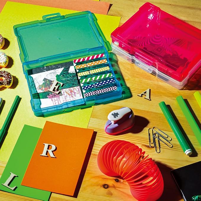 novelinks Photo Storage Box and 16 Inner 4" x 6" Photo Storage Containers | - Image 7