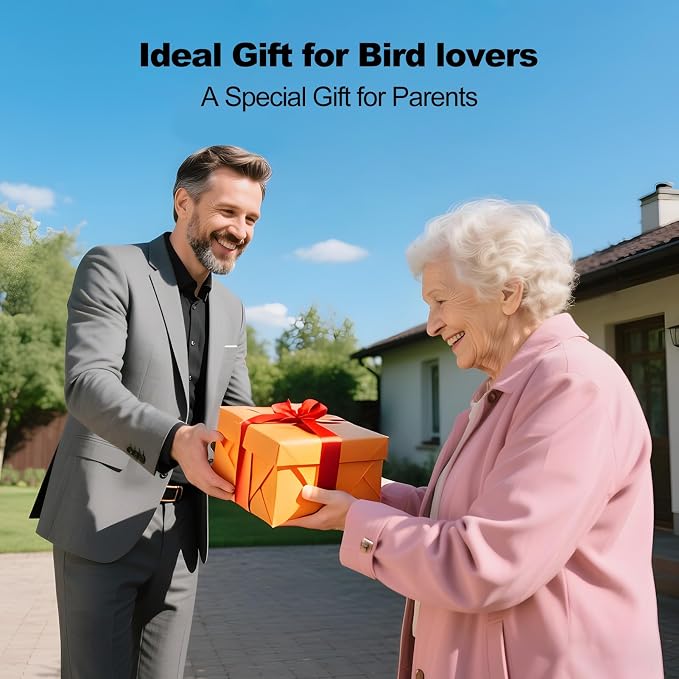 Bird Feeder with Camera, FHD Live View Video, Smart WiFi Bird Feeder Camera - Image 8
