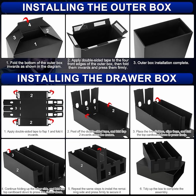 AOBOPLE Card Storage Box, 21000+ Cardboard Trading Card Boxes - Image 8