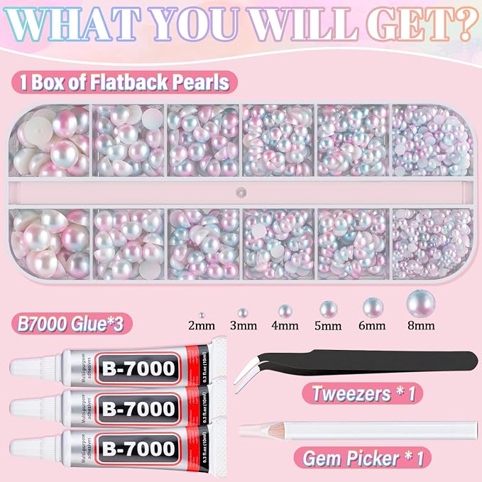 Flatback Pearls for Crafting - Image 2