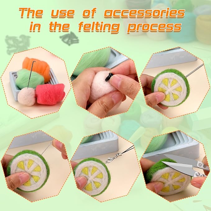 IMZAY Needle Felting Kit, 149 Pieces Needle Felting Tools - Image 5