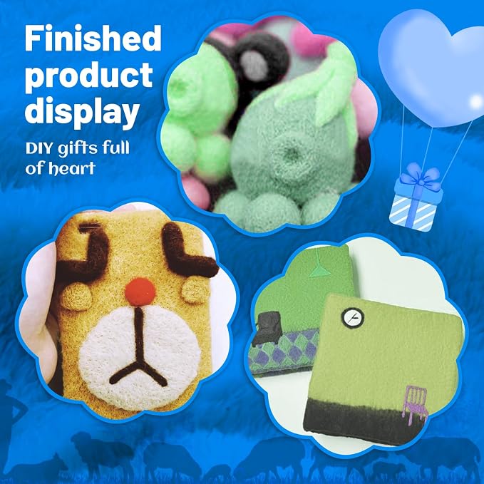 Felting Needles, 38Gauge Needle Felting Supplies, Needle Felting Starter Kit - Image 7