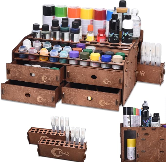 OPHIR Wooden Paint Organizer by OPHIR