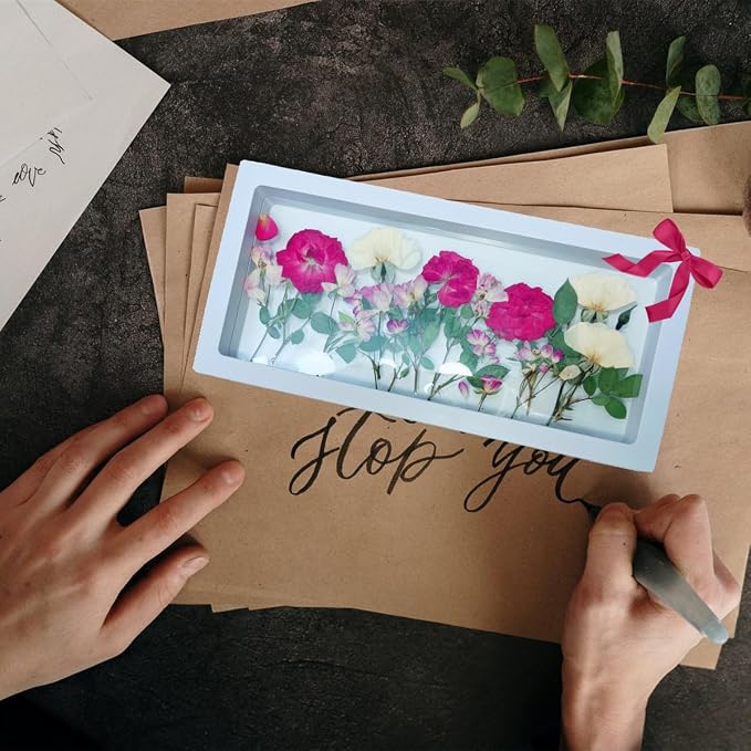12 Pcs Nauture Dried Pressed Rose, Real Dried Pressed Flowers - Image 6