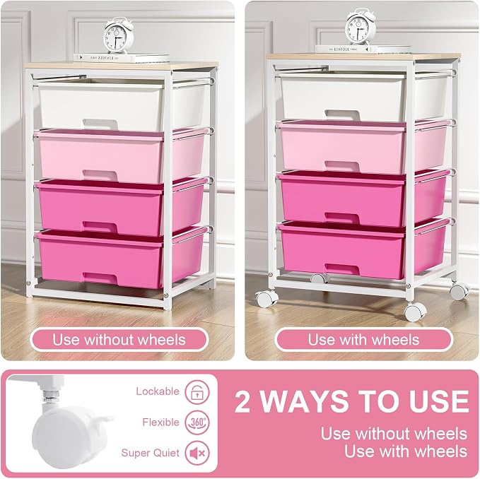 SYKIARIOL Utility-Rolling-Craft-Storage-Cart-Organizer - Image 6