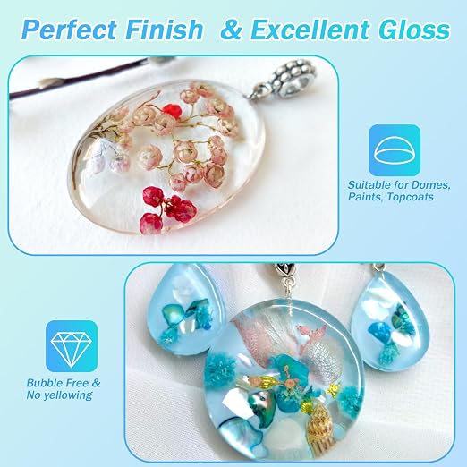 KISREL UV Resin 500g-Upgraded UV Resin Kit, Hard Type Crystal Clear Ultraviolet - Image 3