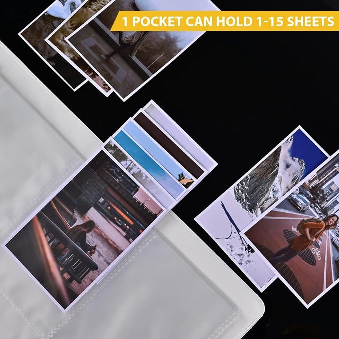 50 Pack, 9 Pocket Page Protector, Trading Card Sleeve, Baseball Card Sheets or - Image 6