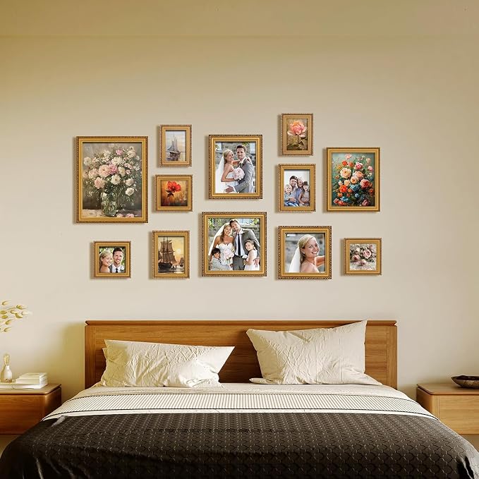 10×10 Picture Frame Gold - Image 3