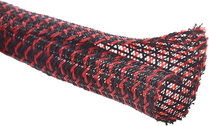 Alex Tech 10ft - 1 inch Cord Protector Wire Loom Tubing Cable Sleeve Split by AlexTech