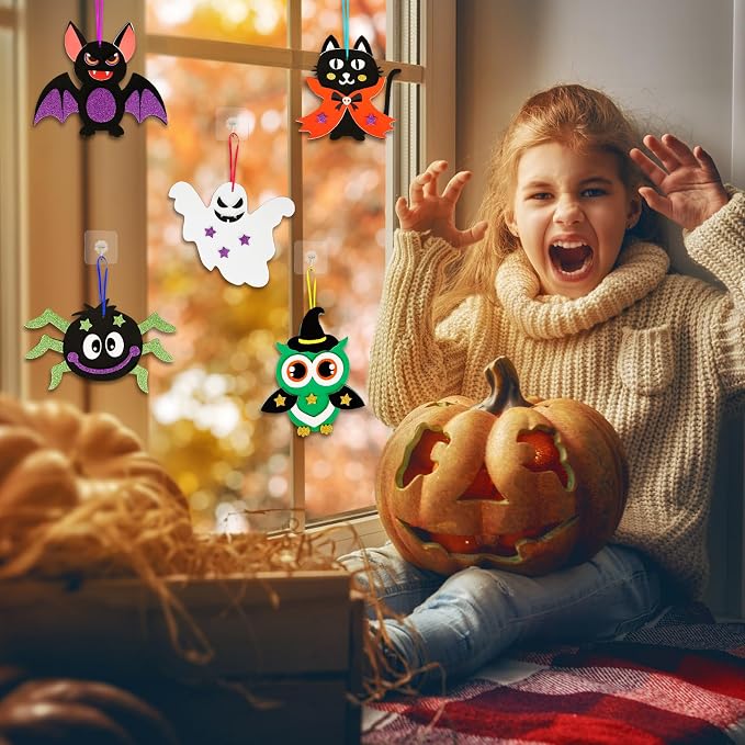 Fennoral 12 Pack Halloween Craft Kit - Image 5