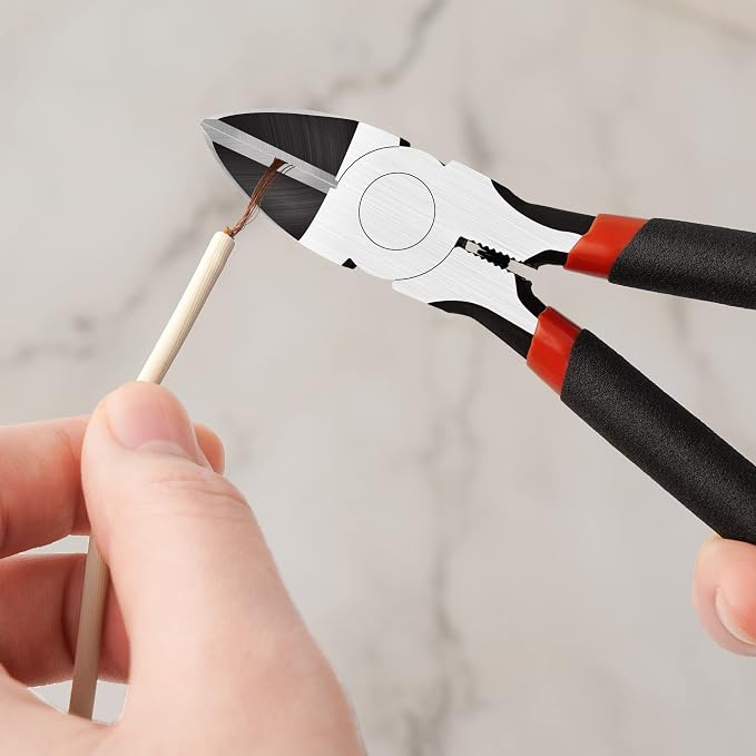 BOENFU Wire Snips Floral Wire Cutter Jewelry Wire Snippers 6 Inches 2 Pack - Image 3