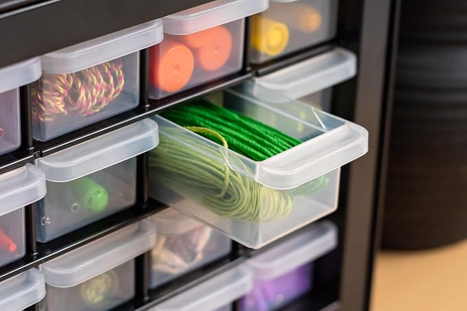 IRIS USA 16-Drawer Small Drawer Organizer, Made in USA, Stackable Teacher - Image 9