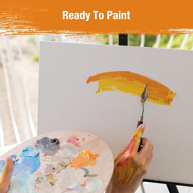Canvas Boards for Painting 16x12 Inch, Watercolor - Image 4