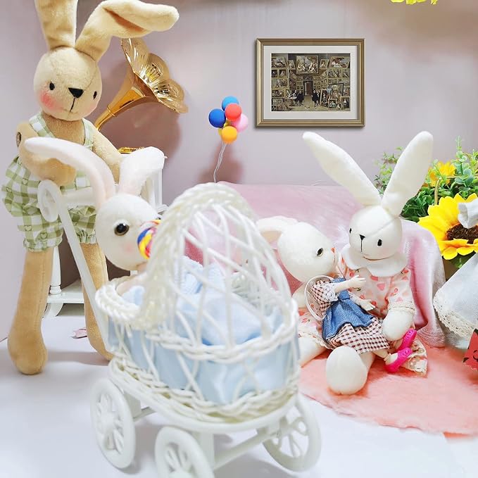 DIY Bunny Sewing Craft Kit for Adults – Handmade Fabric Sewing Project – - Image 9