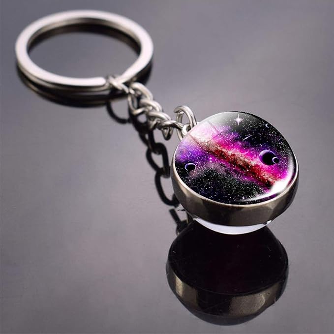 JWPavilion Solar System Planet keychain Accessories Pendant Glow In The Dark - Image 2