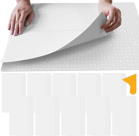 ALL4JIG Puzzle Saver – 96-Pack Puzzle Glue Sheets by ALL4JIG