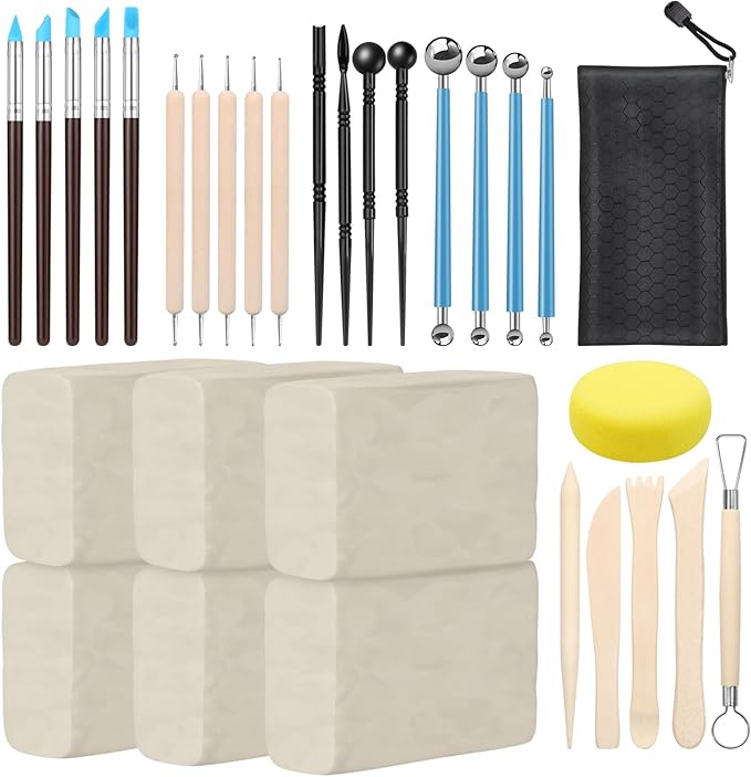 ZEHIQ White Air Dry Clay 6.6 lbs by ZEHIQ