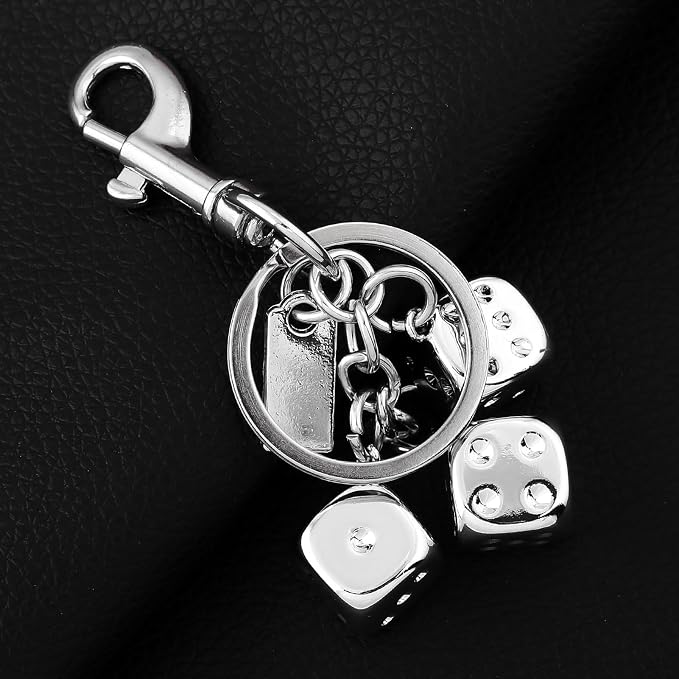 Dice Bag Charms Keychain for Women Men - Image 5