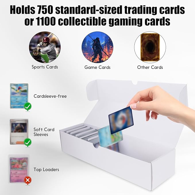Trading Card Storage Box, Bulk Card Storage - Image 5