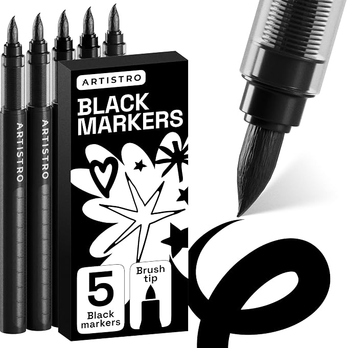 ARTISTRO Black Paint Pens by ARTISTRO