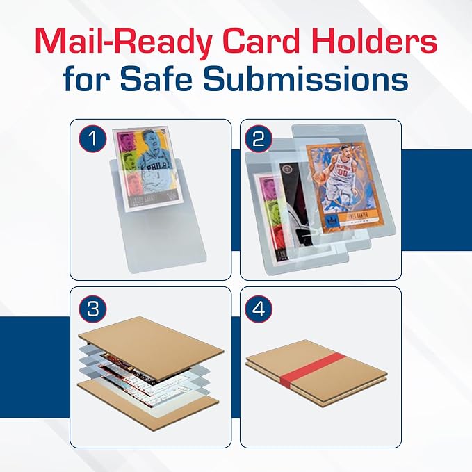 BCW Semi Rigid Card Holder #1 | 200 Pack | Semi Rigid Card Sleeves - Image 5
