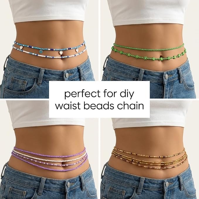 Friendship Bracelet Kit 3mm Seed Beads - Image 4