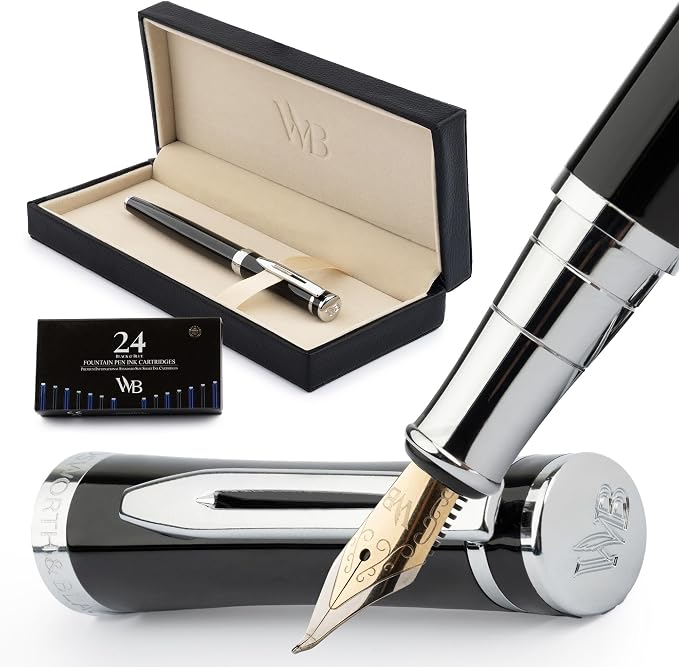 Wordsworth & Black Luxury Fountain Pen Set by WordsworthBlack