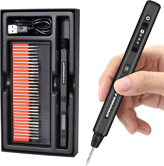 AM ARROWMAX Mini Engraving Pen: Ultimate Cordless Portable Tool by AMARROWMAX