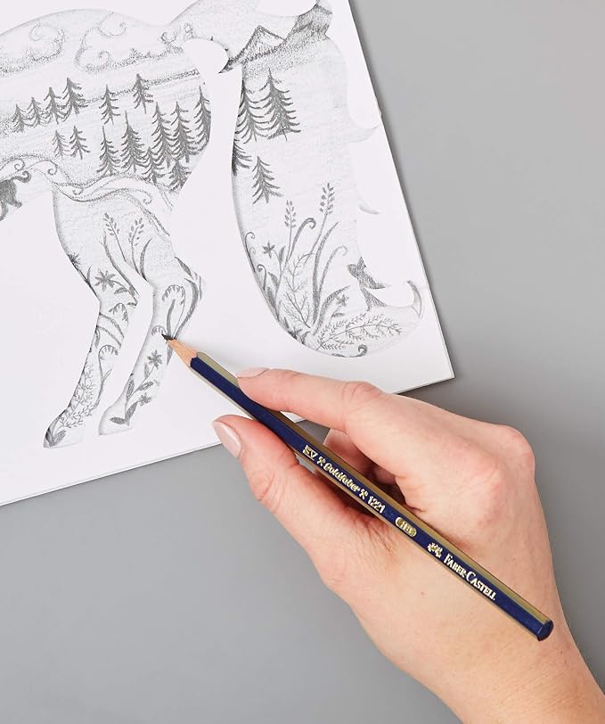 Faber-Castell Goldfaber Artists' Graphite 6B Pencil - Image 2