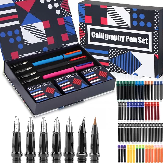 Calligraphy Pen Set, Fountain Pens by DTianSir