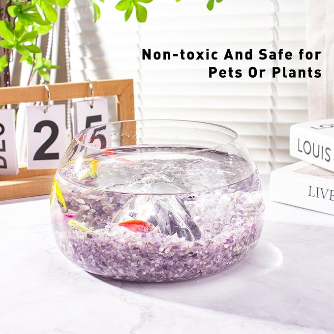 Amethyst Crushed Stone Natural Tumbled Healing Crystal Chips Bulk, 0.88 Lb - Image 4