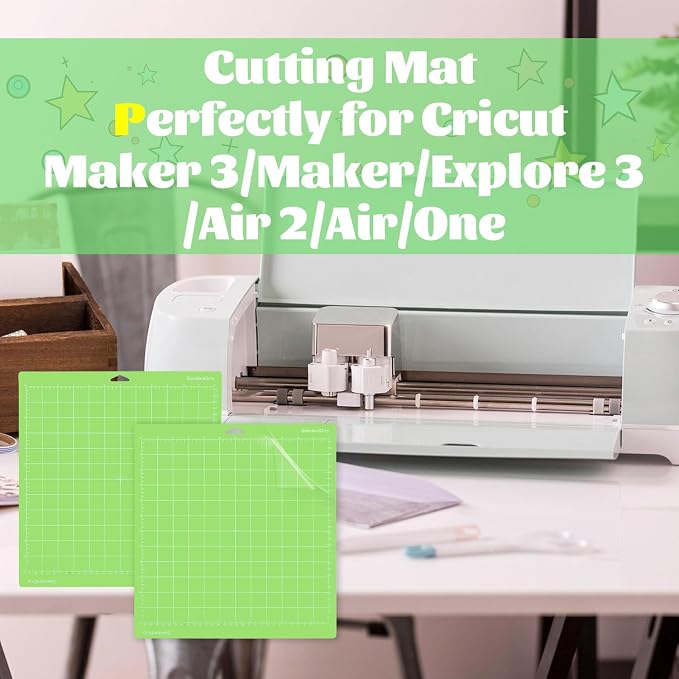 THANMAO Cutting Mat with Cricut Explore Air 2/Air 3 /Maker/Maker 3/4 Cutting - Image 5