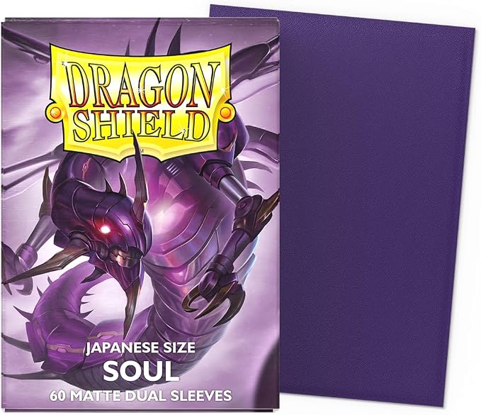 Dragon Shield - Matte Dual - Japanese Size Card Sleeves | 60 CT - Smooth & - Image 2