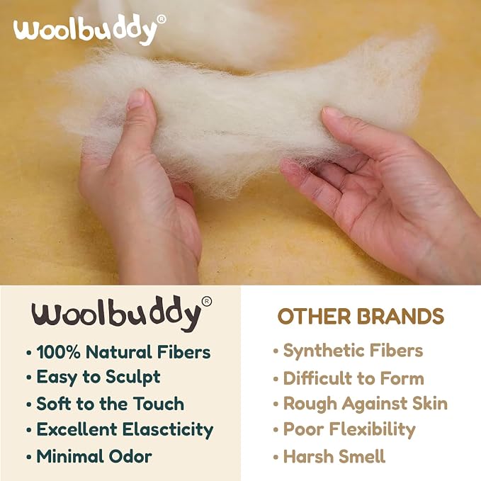 Woolbuddy Needle Felting Kit for Beginner Adults, Starter Set - Image 8